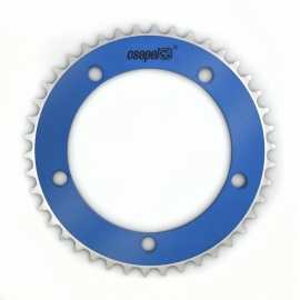 Foi 42T 1/8 alu albastru - BikeCentral