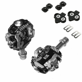 Pedal VP-VX5000 negru cu argintiu - BikeCentral