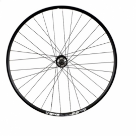 Roata spate 27,5 Corvus negru frana pe disc 32 de gauri casetat - BikeCentral