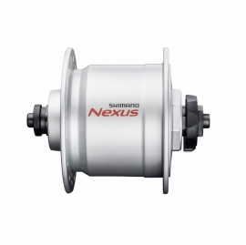 Dinam in butuc Shimano C3000 36 de gauri argintiu - BikeCentral