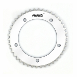 Foi 48T 1/8 alu argintiu - BikeCentral