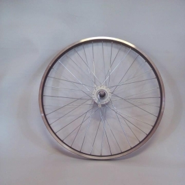 Roata fata 26 dinam in butuc dublu capsat culoarea negru - BikeCentral