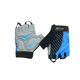 Manusi adulti Velotech cu Gel albastru, L - BikeCentral