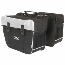 Geanta portbagaj 2 piese M-wave alb - BikeCentral