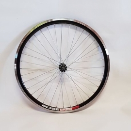 Roata fata 26" perete dublu, negru