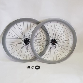 Set roti 622 cu perete inalte FIXI gri - BikeCentral