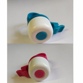 Sonerie mini alb din plastic - BikeCentral