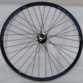 Roata fata 27,5 frana pe disc cu prindere rapida negru capsat - BikeCentral