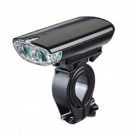 Far fata pe ghidon 2 led negru - BikeCentral