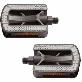 Pedale din plastic HS antiderapaj - BikeCentral