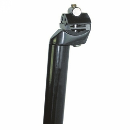 Tija sa 27,2 cu cap negru 35 cm din aluminiu - BikeCentral