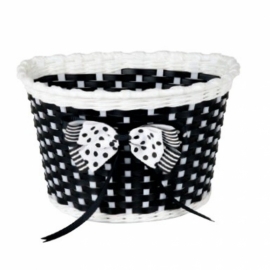 Cos fata pentru copii din plastic negru - BikeCentral