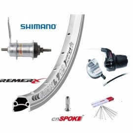 Roata de spate de 26 cu schimbator in butuc Shimano Nexus 3 - BikeCentral