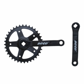 Angrenaj Neco 36T negru - BikeCentral