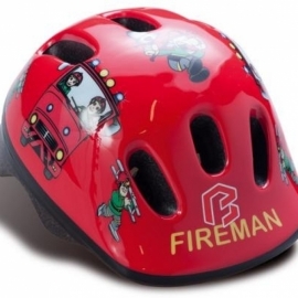 Casca de protectie pentru baby Ducky rosu pompier - BikeCentral