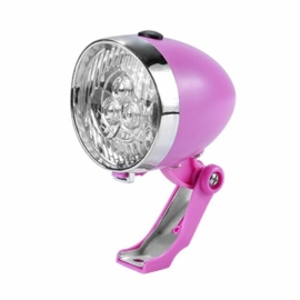 Far fata din otel cu baterii pink