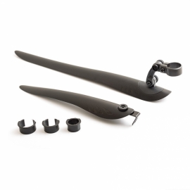 Aparator noroi cursiera/fixi negru - BikeCentral