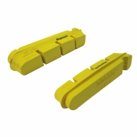 Saboti frana SunRace galben pentru janta din carbon de cursiera - BikeCentral