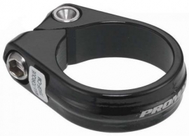 Colier sa 31,8 din aluminiu, negru, imbus - BikeCentral