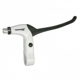 Maneta frana Saccon MTB negru cu alb - BikeCentral