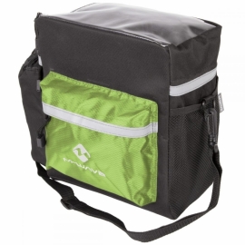 Cos fata cu adaptor M-Wave verde - BikeCentral