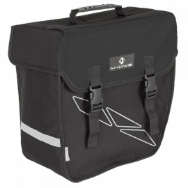 Geanta portbaga laterala M-Wave negru dreapta - BikeCentral