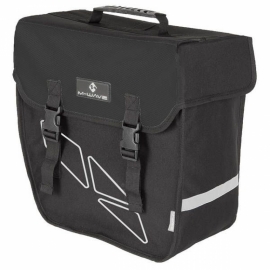 Geanta portbaga laterala M-Wave negru stanga - BikeCentral