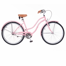 Bicicleta Neuzer Beach 1V 26 pentru dame roz - BikeCentral
