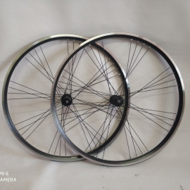 Set roti 622 casetat cu butuci Miche capsat negru - BikeCentral