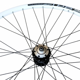 Set de roti 28 cu butuci pe rulmenti, jenti capsate - Roti si piesele > Roti bicicleta > Roata de 622 trekking  - BikeCentral