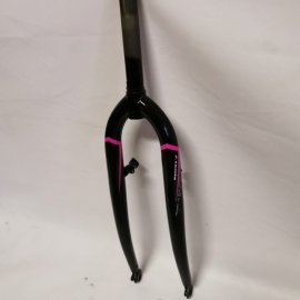 Furca fata 26 negru/pink 26" gat 1"