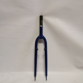 Furca fata 622 albastru otel gat 1 1/8 - BikeCentral