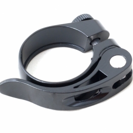 Colier tija sa 28,6 negru cu prindere rapida - BikeCentral