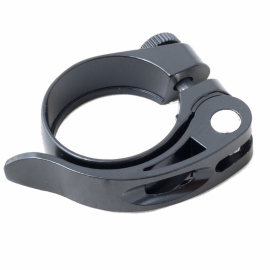 Colier tija sa 34,9 cu prindere rapida negru - BikeCentral