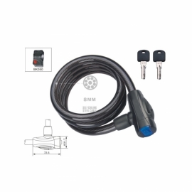 Antifurt Velotech 8x1000 cu cheie - BikeCentral