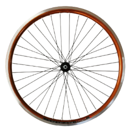 Roata fata 26 portocaliu negru - BikeCentral
