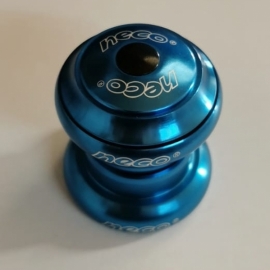 Set cuvete Neco 1 1/8 albastru A-head integrat  - BikeCentral