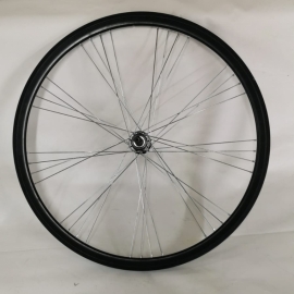 Roata spate pe filet 622 4x9 negru - BikeCentral