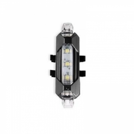 Far fata BS-216 alb USB - BikeCentral