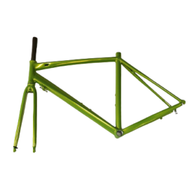 Cadru si furca verde cursiera 52 cm - BikeCentral