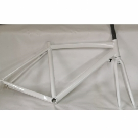 Cadru si fruca alb cursiera 54 cm - BikeCentral