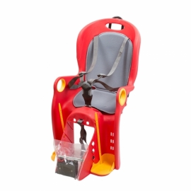 Scaun pentru copii pe portbagaj rosu - BikeCentral