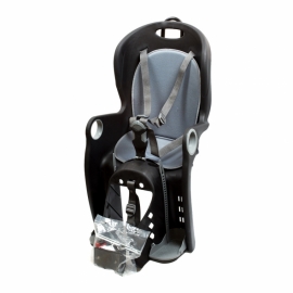 Scaun pentru copii pe portbagaj negru - BikeCentral