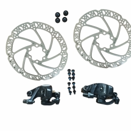 Set frana disc Saccon mecanica - BikeCentral