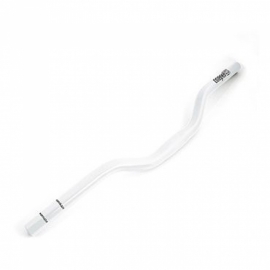 Ghidon alb 25,4 aluminiu - BikeCentral