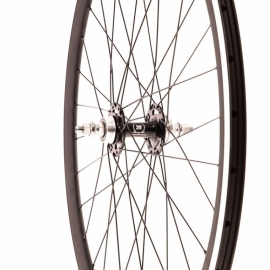 Set roti 622 Single Speed cu butuci Novatec negru