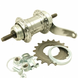 Butuc spate torpedo Velosteel 36 gauri otel cu accesori - BikeCentral