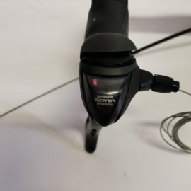 Ghidon cursiera 31,8 cu maneta frana schimbator Sora 3x9 - Ghidoane si piese > Ghidoane bicicleta  - BikeCentral