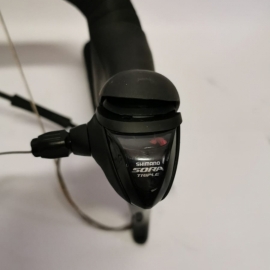 Ghidon cursiera 31,8 cu maneta frana schimbator Sora 3x9 - Ghidoane si piese > Ghidoane bicicleta  - BikeCentral