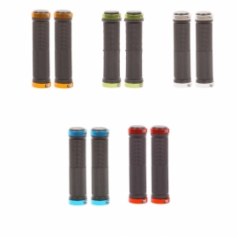 Mansoane negru cu capat colorat - BikeCentral